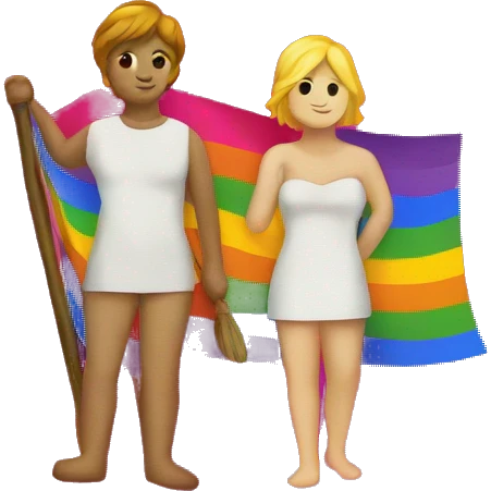 lesbian flag emoji