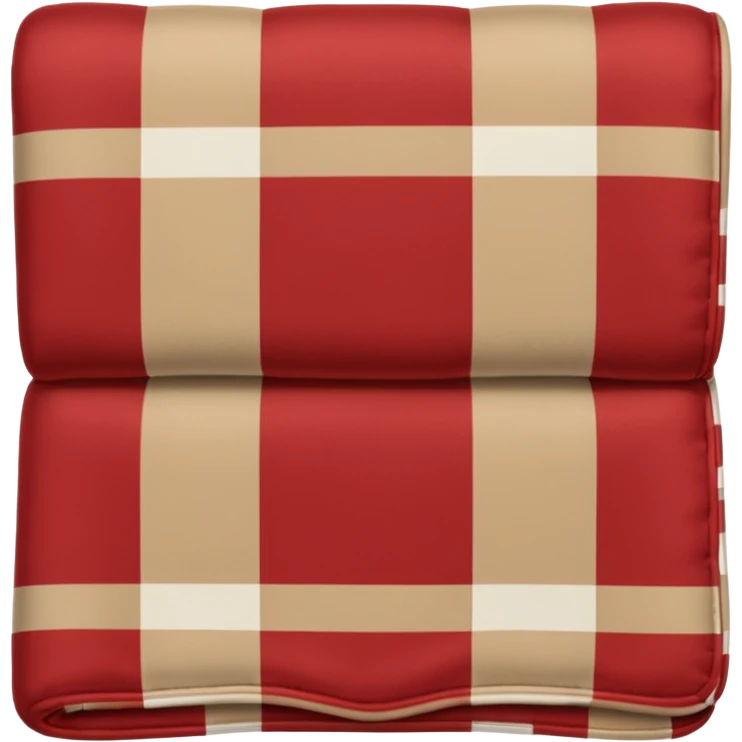 burberry plaid blanket folded  emoji