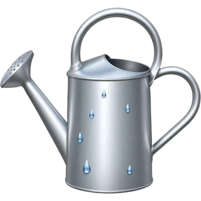 watering can with water droplets emoji