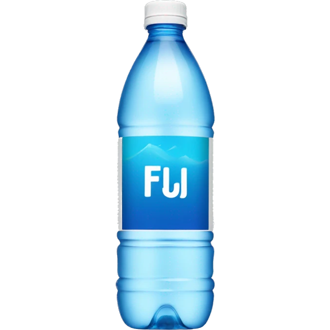 Fiji Water Bott emoji