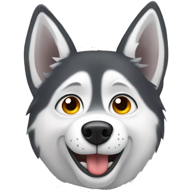 Smelly husky  emoji