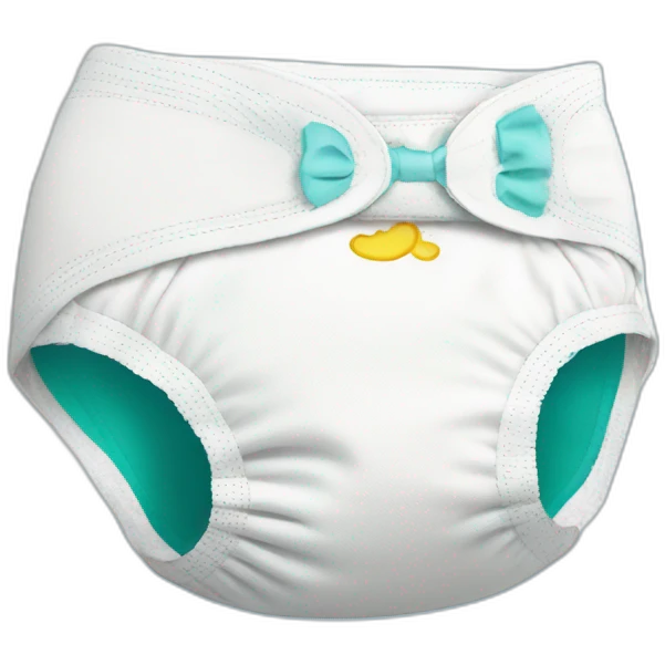 Pampers diaper  emoji