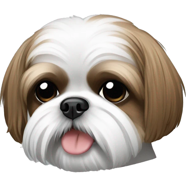 three shihtzu emoji