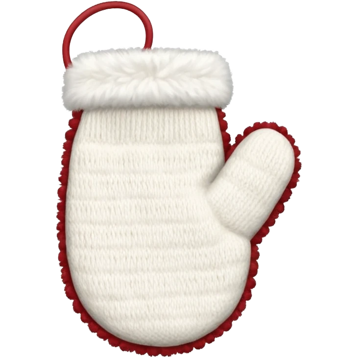 A white mittens emoji