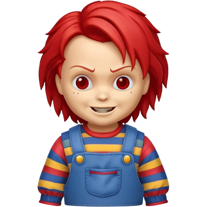 Un emojin de chuky emoji