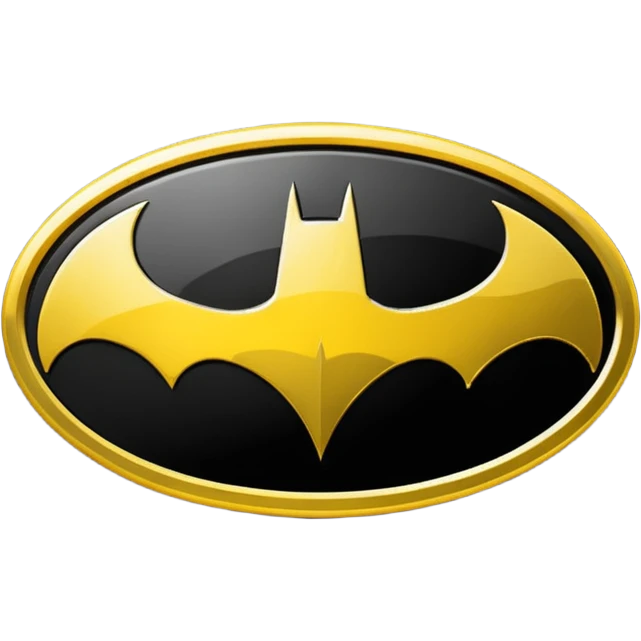 batman logo emoji