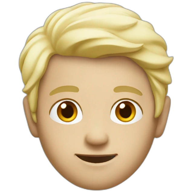 Inserted in comes out white emoji
