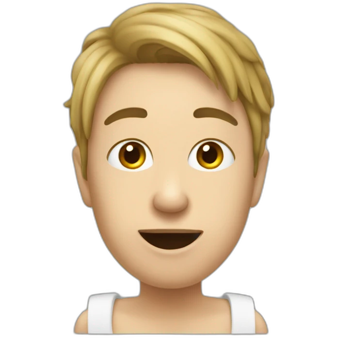 un caca dans des toilette emoji
