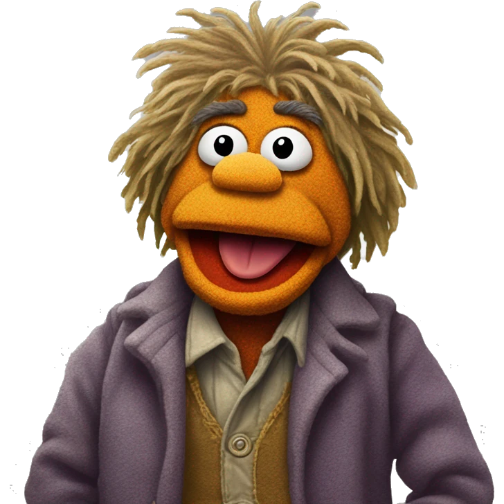 Jim Henson’s Fraggle rock emoji