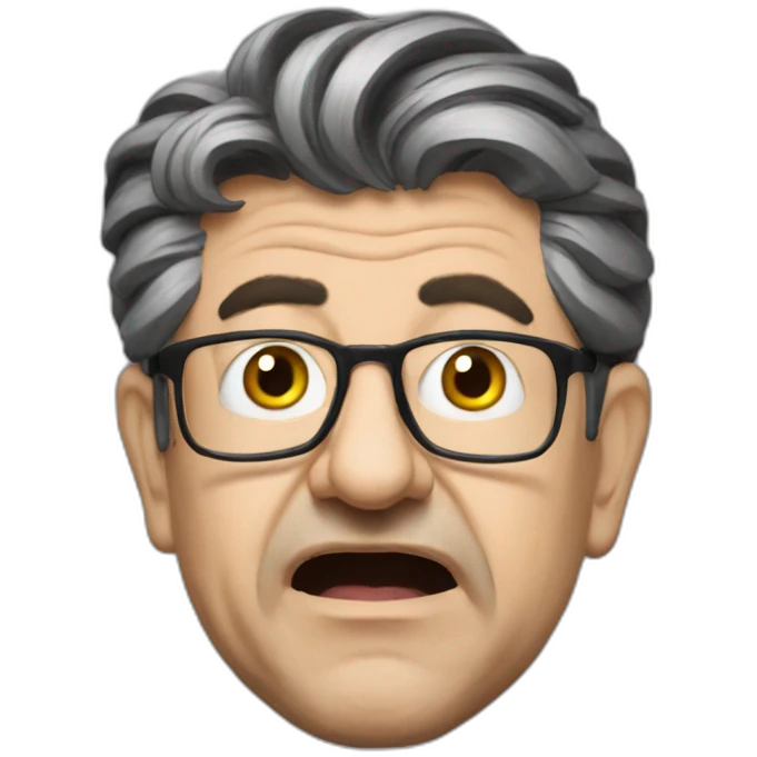evil mélenchon emoji