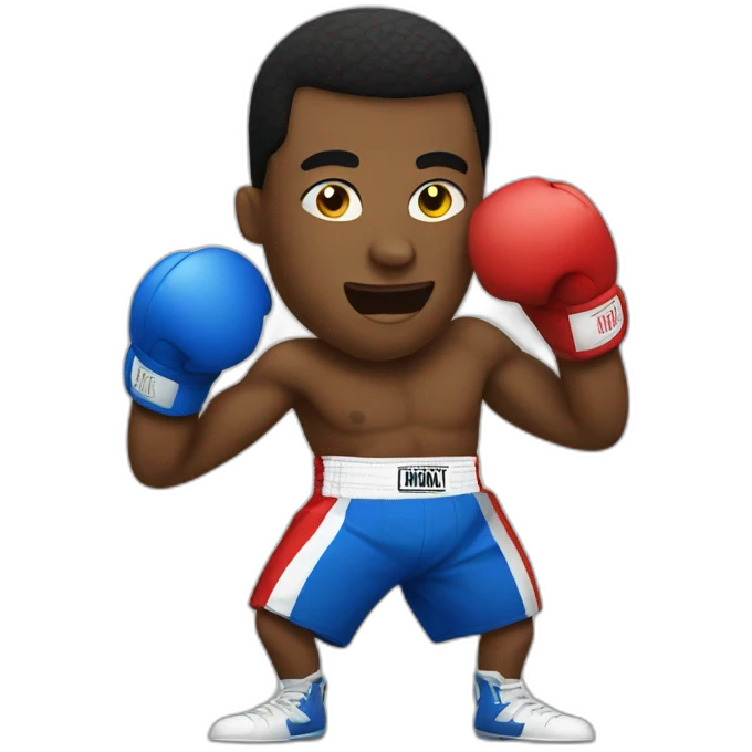Boxing emoji