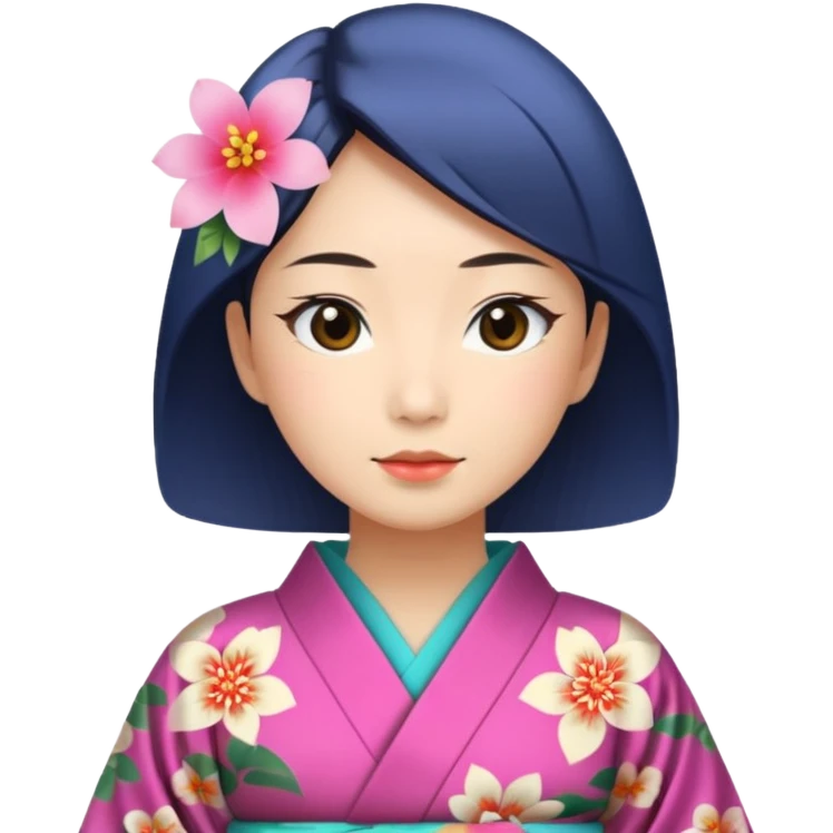 mulher japones emoji