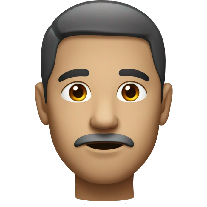Face with a lateral gaze emoji