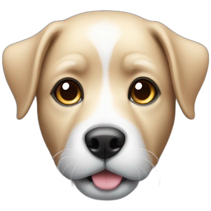 gradient dog emoji