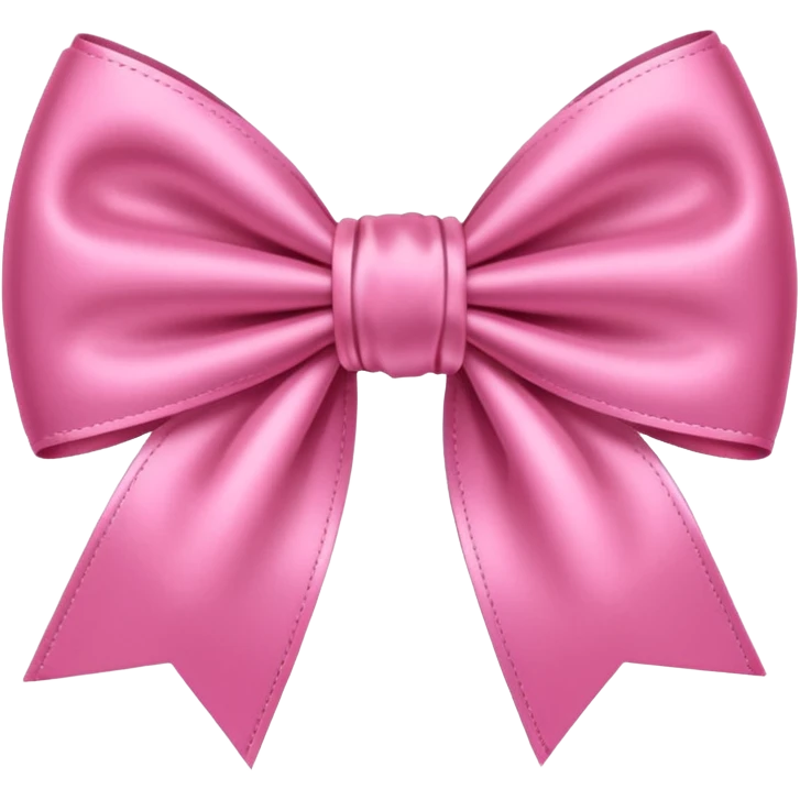 Pink bow emoji