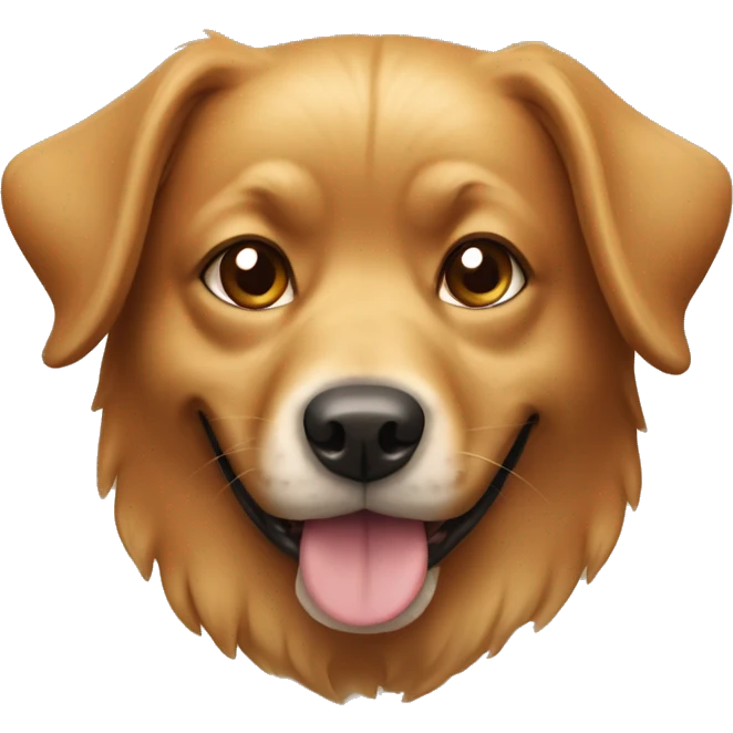 Brazilian caramel dog  emoji