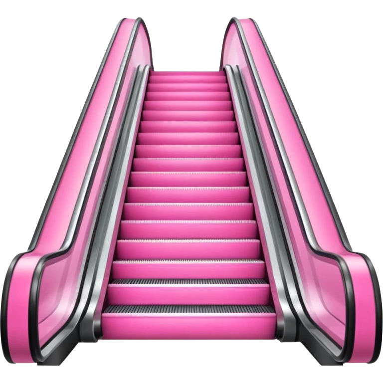 pink escalator emoji