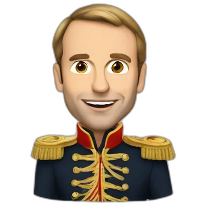 macron king emoji