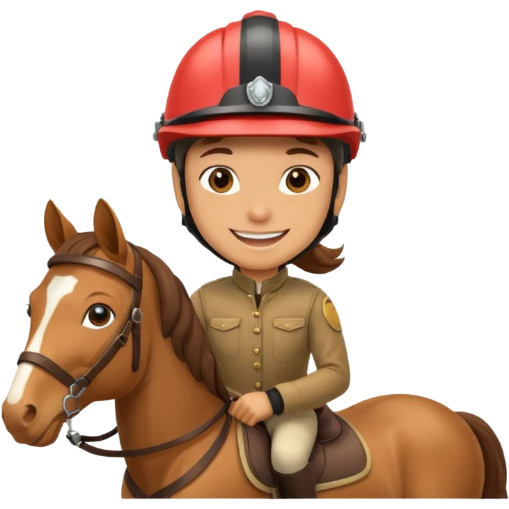 horse rider emoji