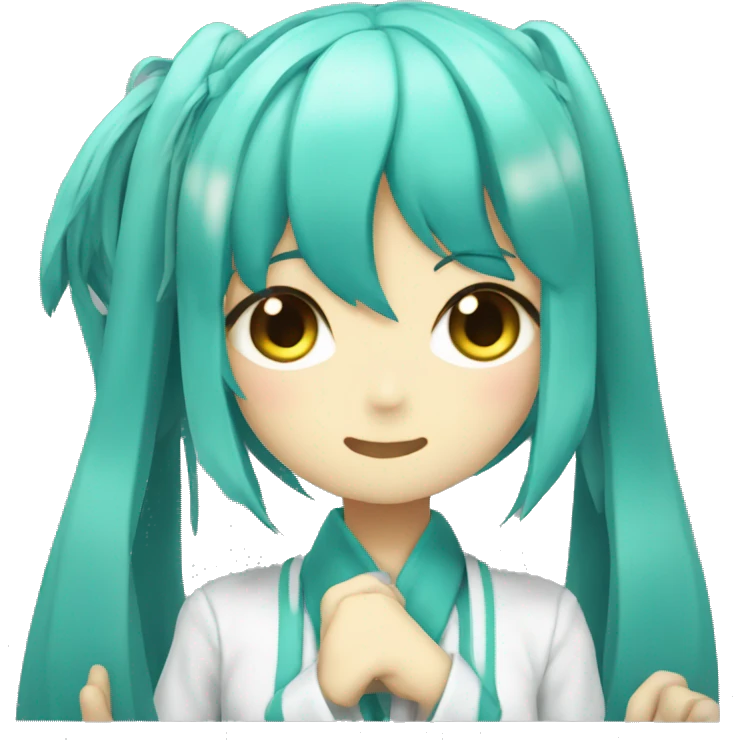 Miku Hatsune emoji