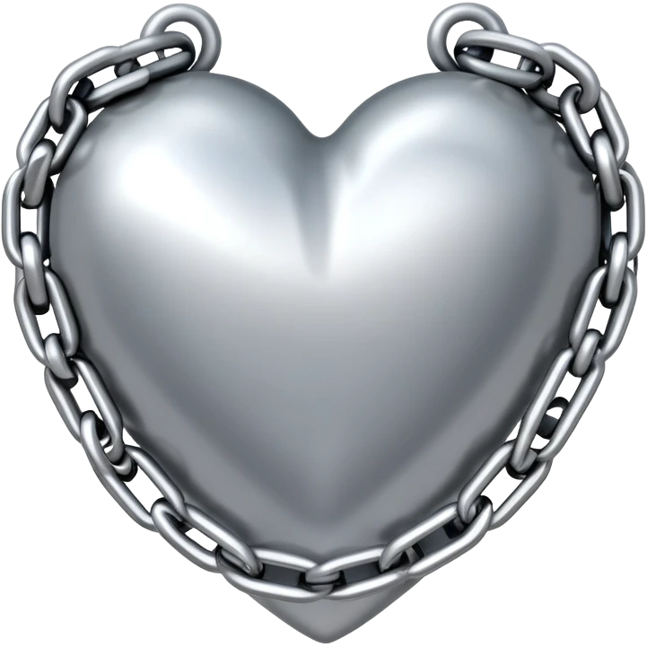 heart wrapped in chains emoji