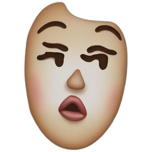 kiss on neck emoji