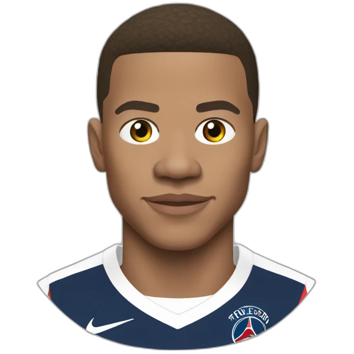 Kylian Mbappé emoji