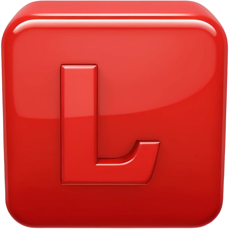 Letter L emoji