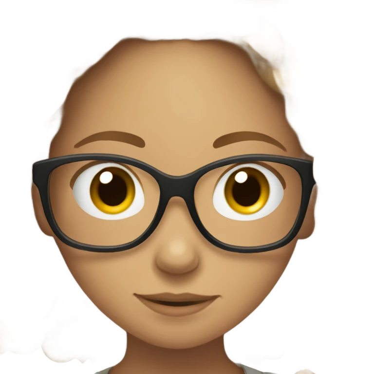 Tan girl with glasses and locs hugging a white girl with brown wavy hair emoji