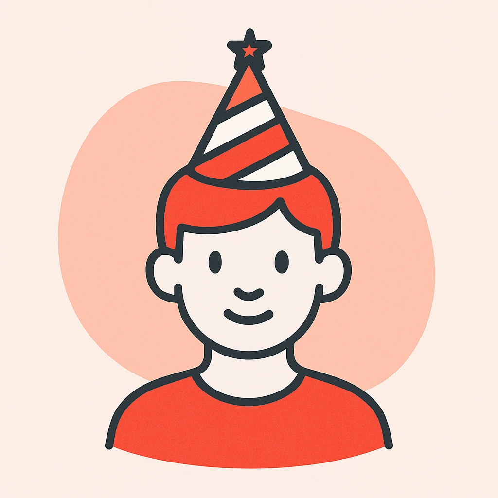 party hat emoji