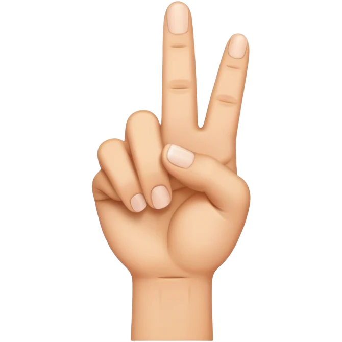 middle finger hand gesture emoji