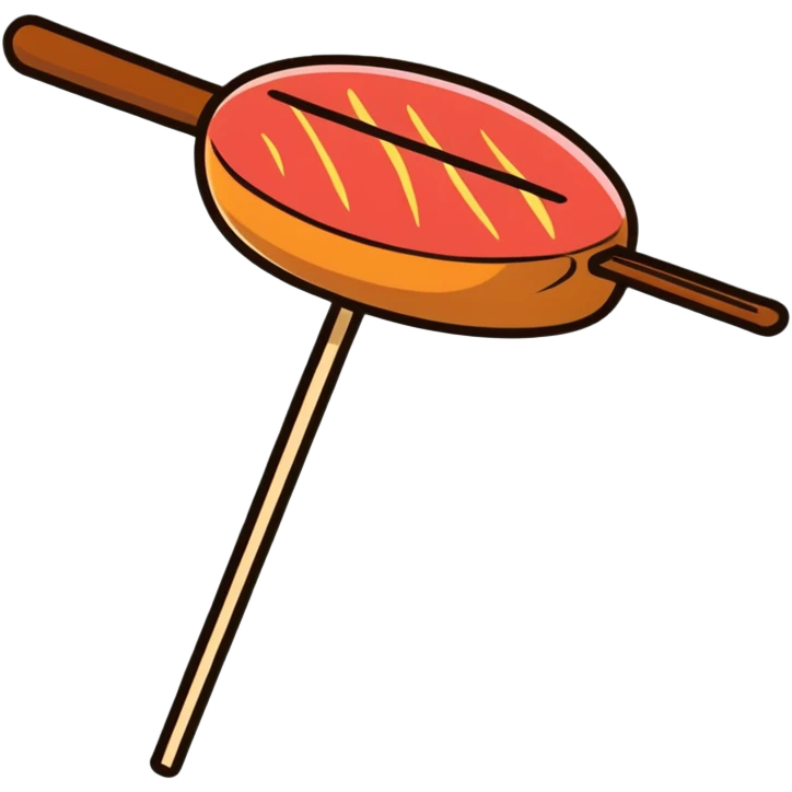 picanha on a stick emoji