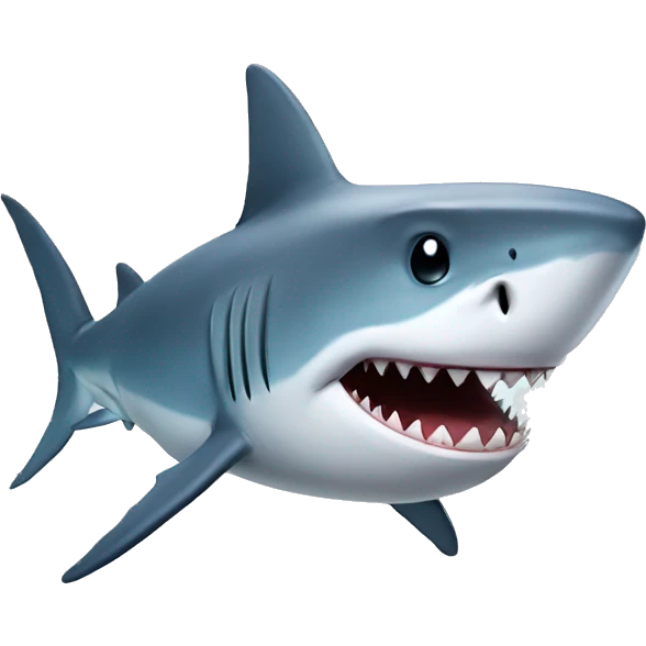 shark with tophat emoji