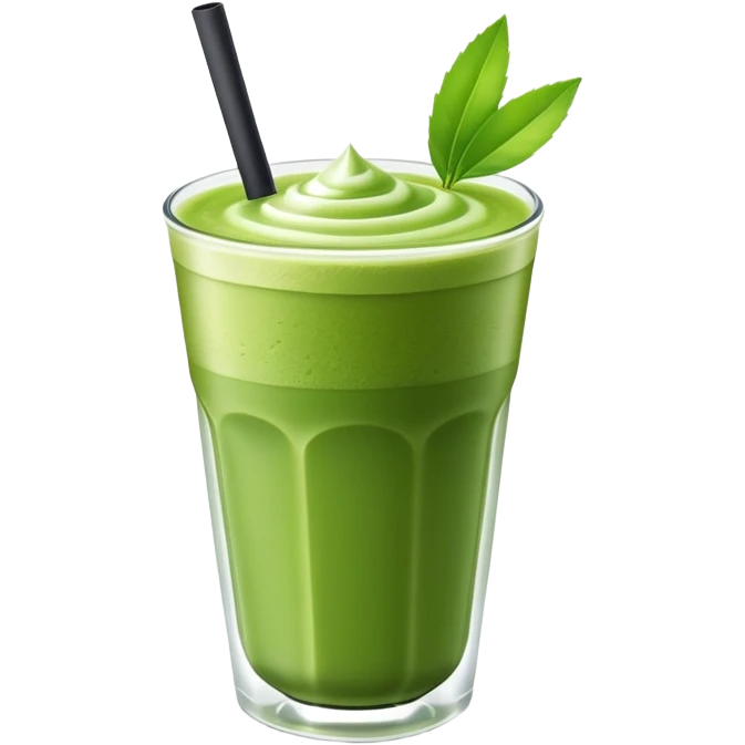 Matcha frío  emoji