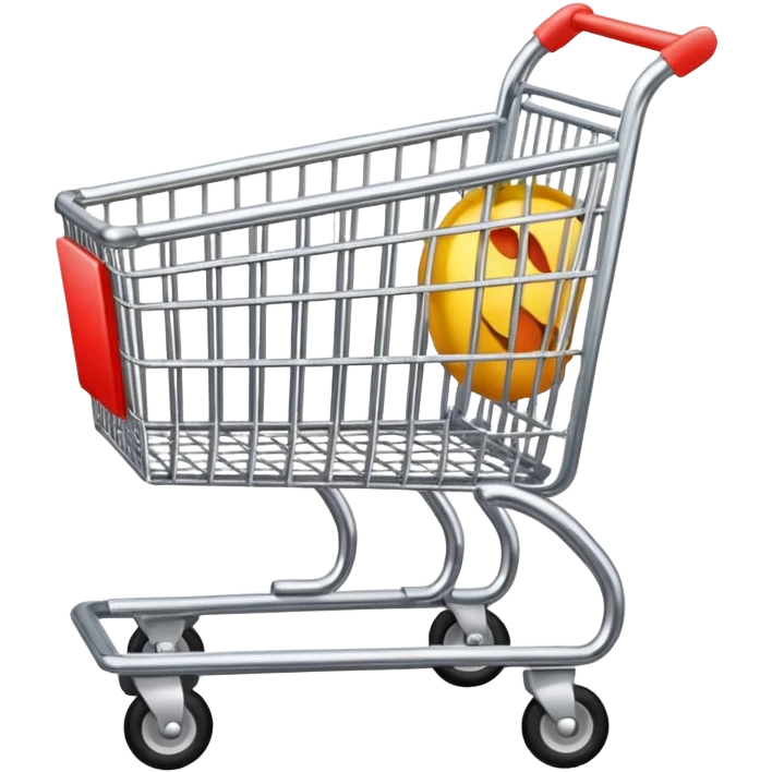 shopping cart emoji