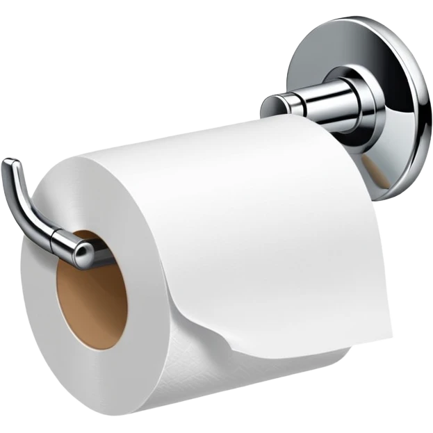 Toilet paper holder emoji