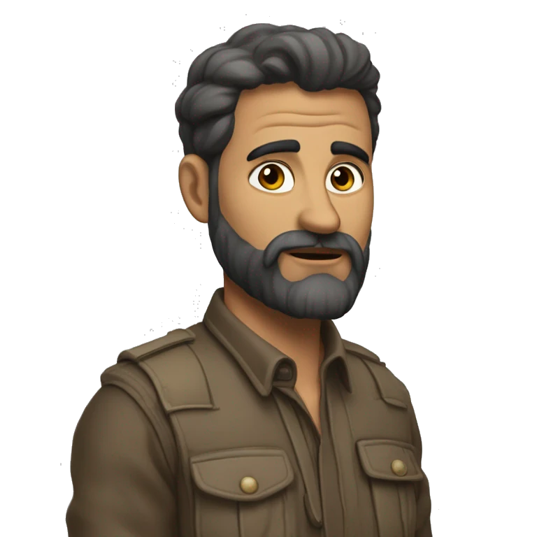 Рыжая девушка сердечком emoji