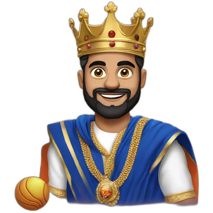 King Kohli emoji