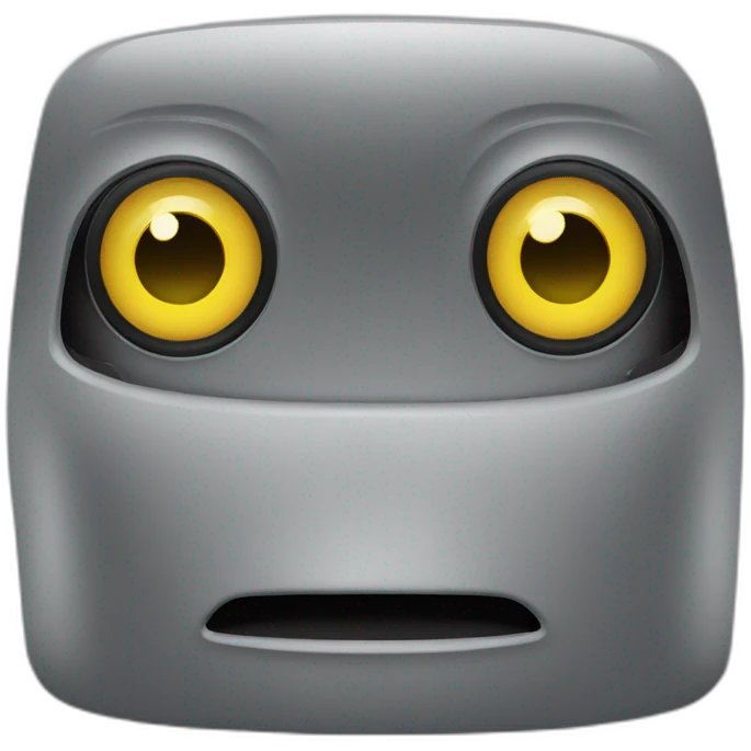 Car yellow eyes emoji