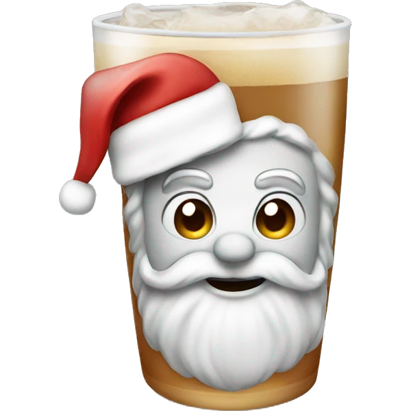 santa drink emoji