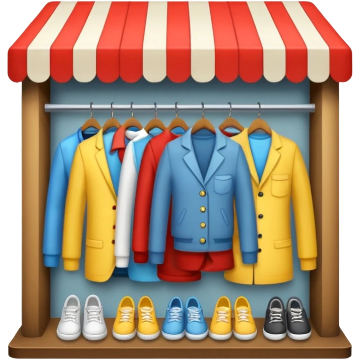 clothing store emoji