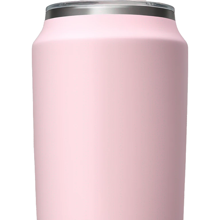 Light pink 40oz Stanley tumbler emoji