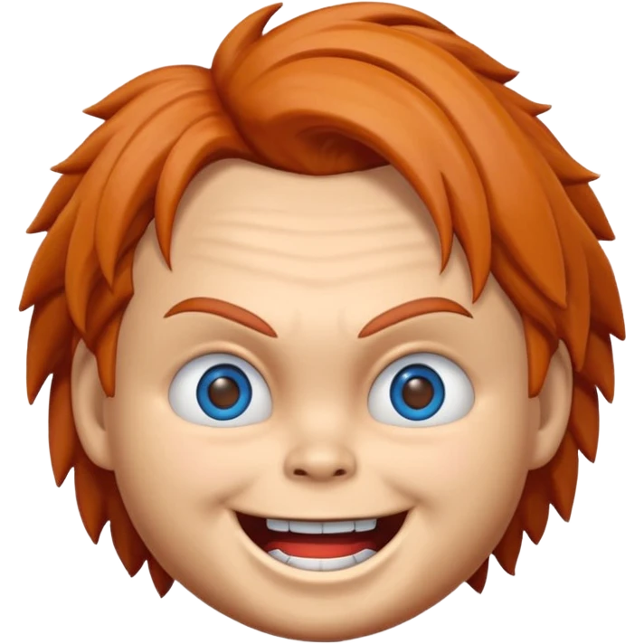 Un emojin de chuky emoji