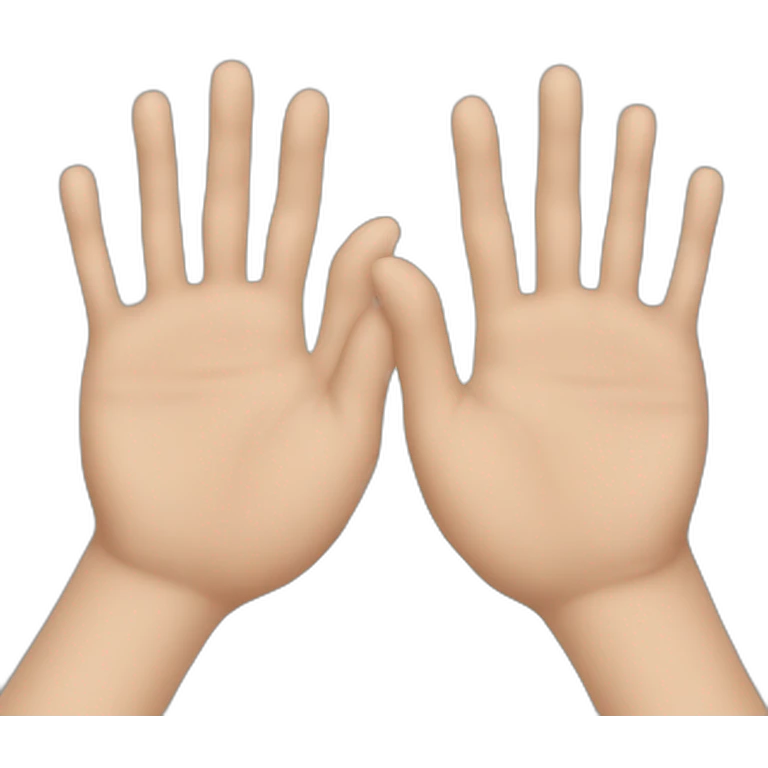 HANDS emoji