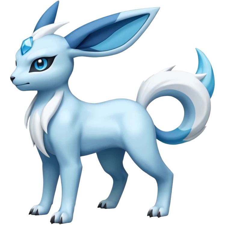 Glaceon-Samurott-Absol-Fakémon-hybrid-creature (full body)  emoji