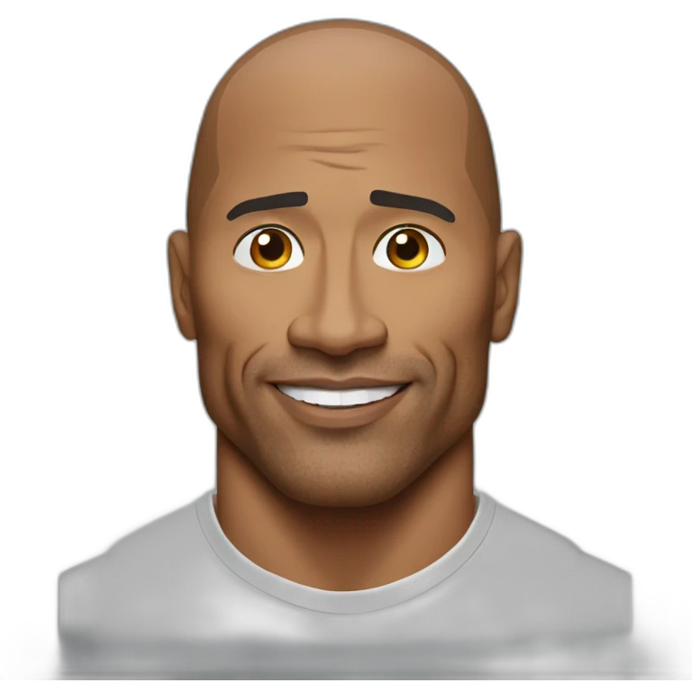 dwayne johnson emoji