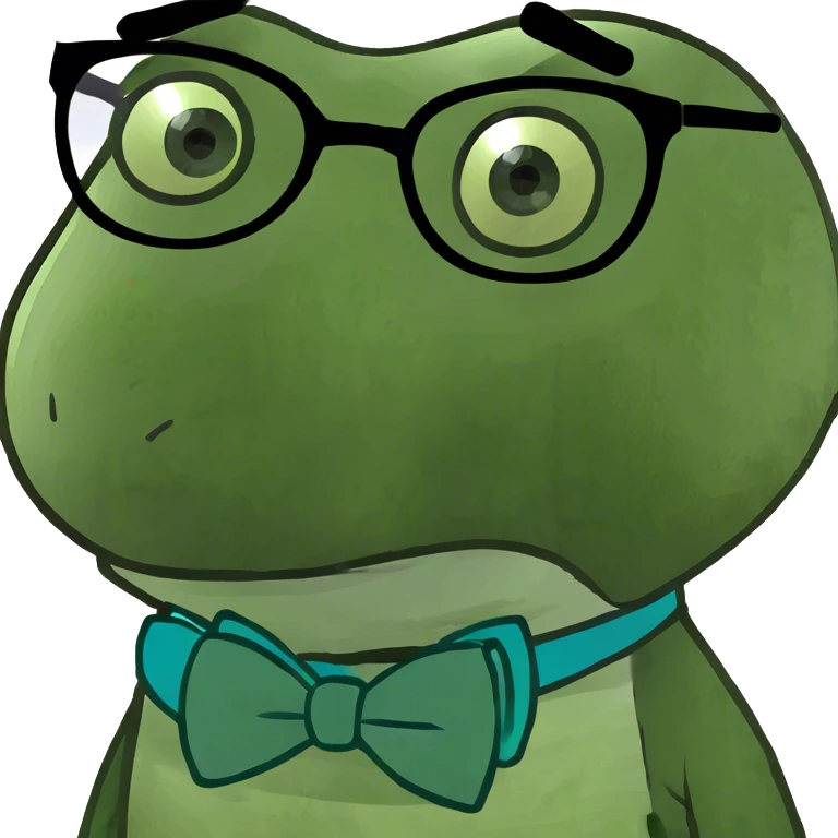 Sad face with glassez emoji