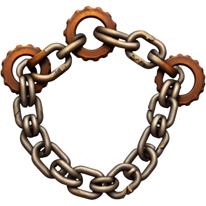 Broken chains emoji