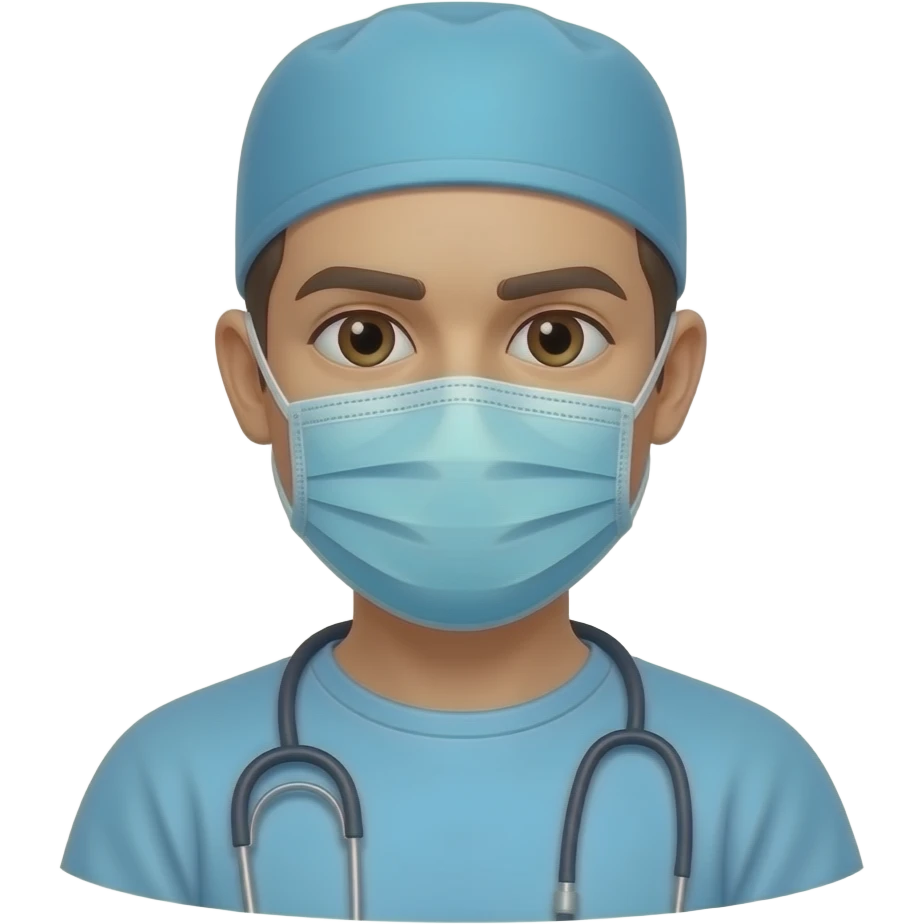 paciente en cirugía hospital emoji