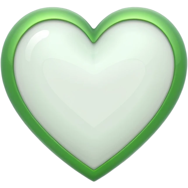 💞🤍💚 emoji